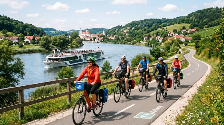 Fietscruise door Duitsland en Oostenrijk