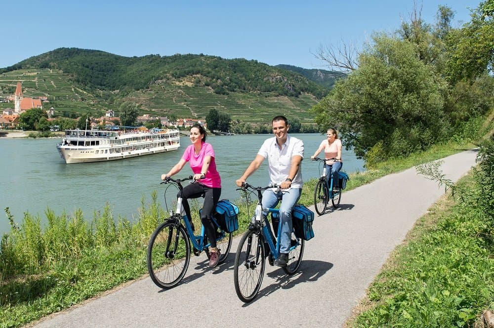 Fietsvakantie Donauradweg — Donau, Oostenrijk